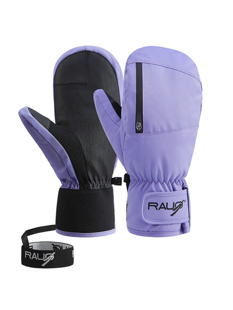 RAUO Alpine Cuff Snow Mittens