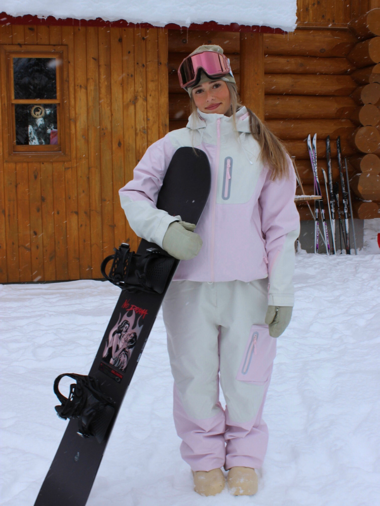 NIS 3L Pastel Colorblock Ski Jacket - Unisex
